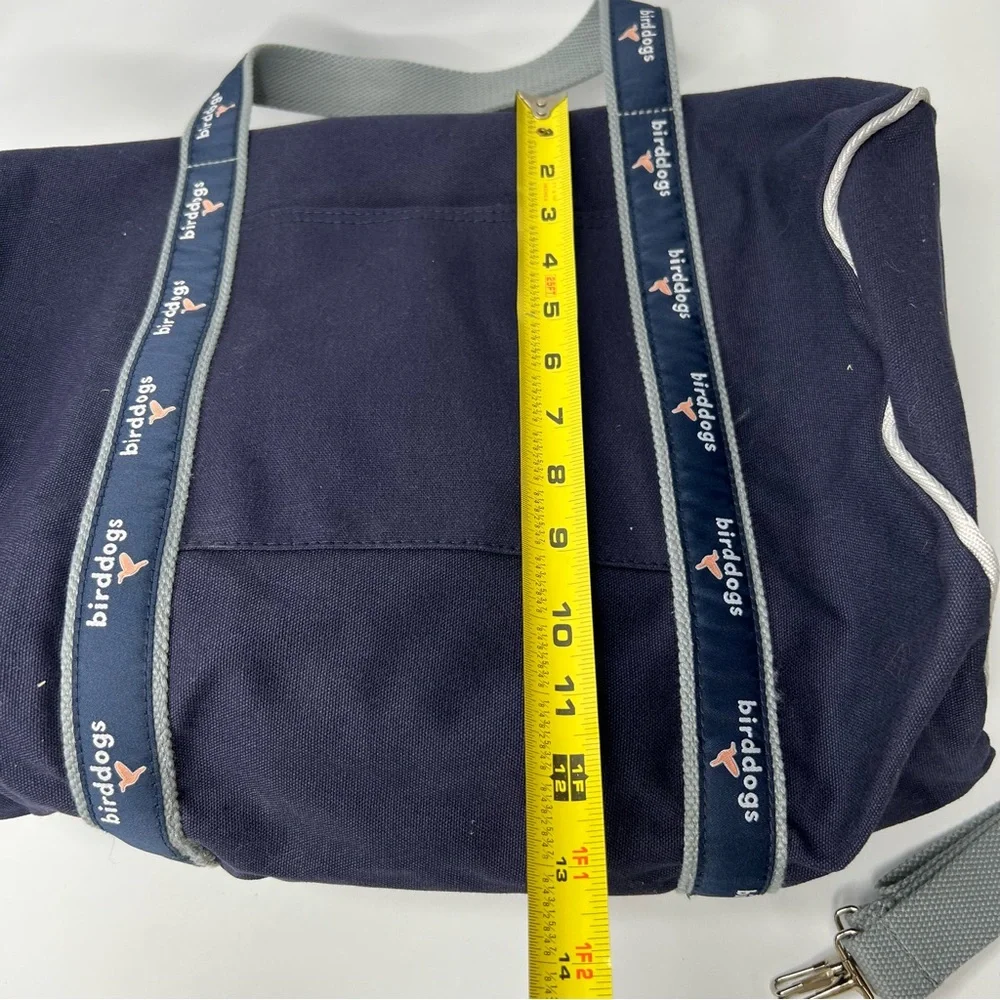 Birddogs Duffle Bag Canvas Overnight Gym Bag Navy Bird Dogs